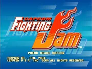 Capcom Fighting Jam (Japan) screen shot title